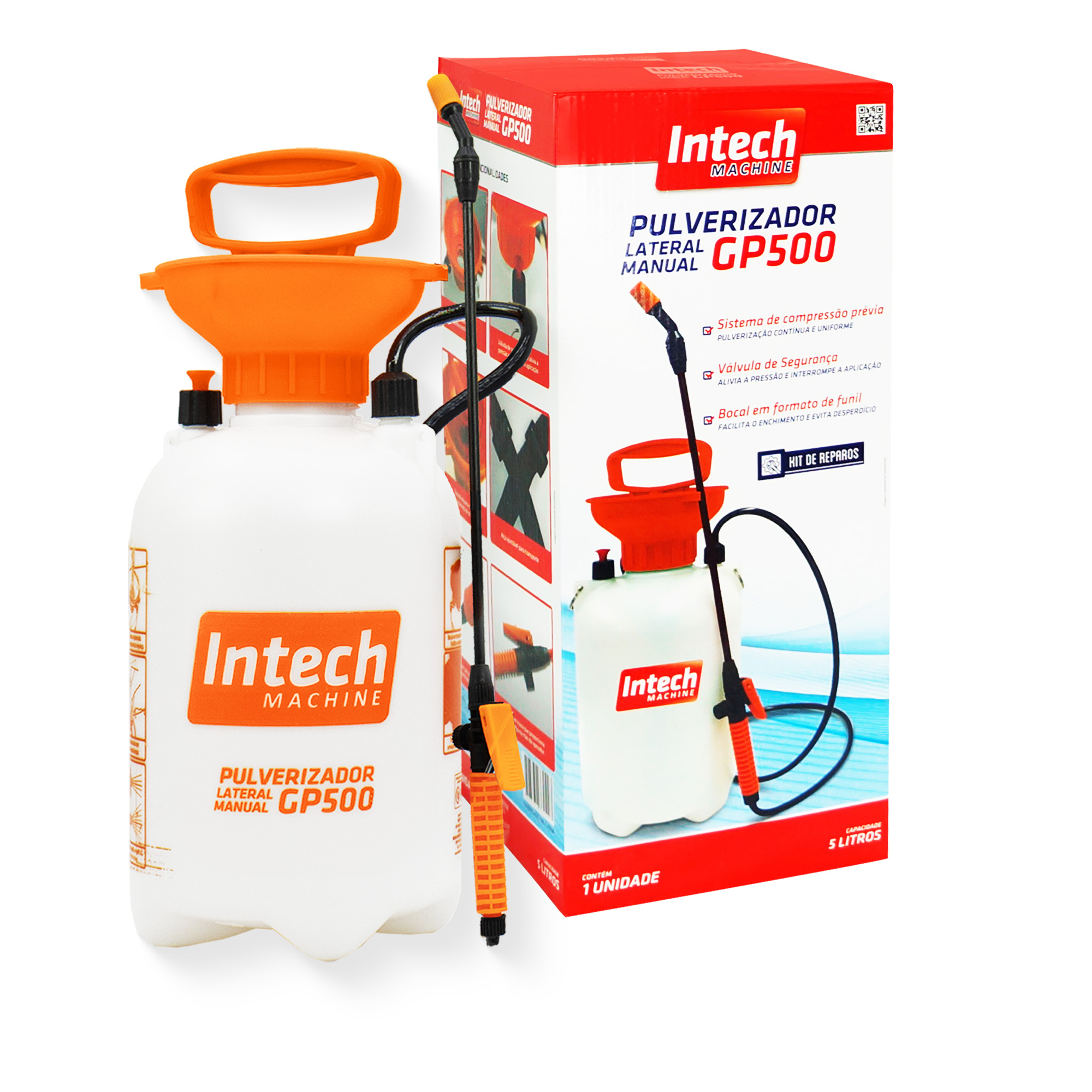 Pulverizador lateral 5 L GP500 – INTECH MACHINE