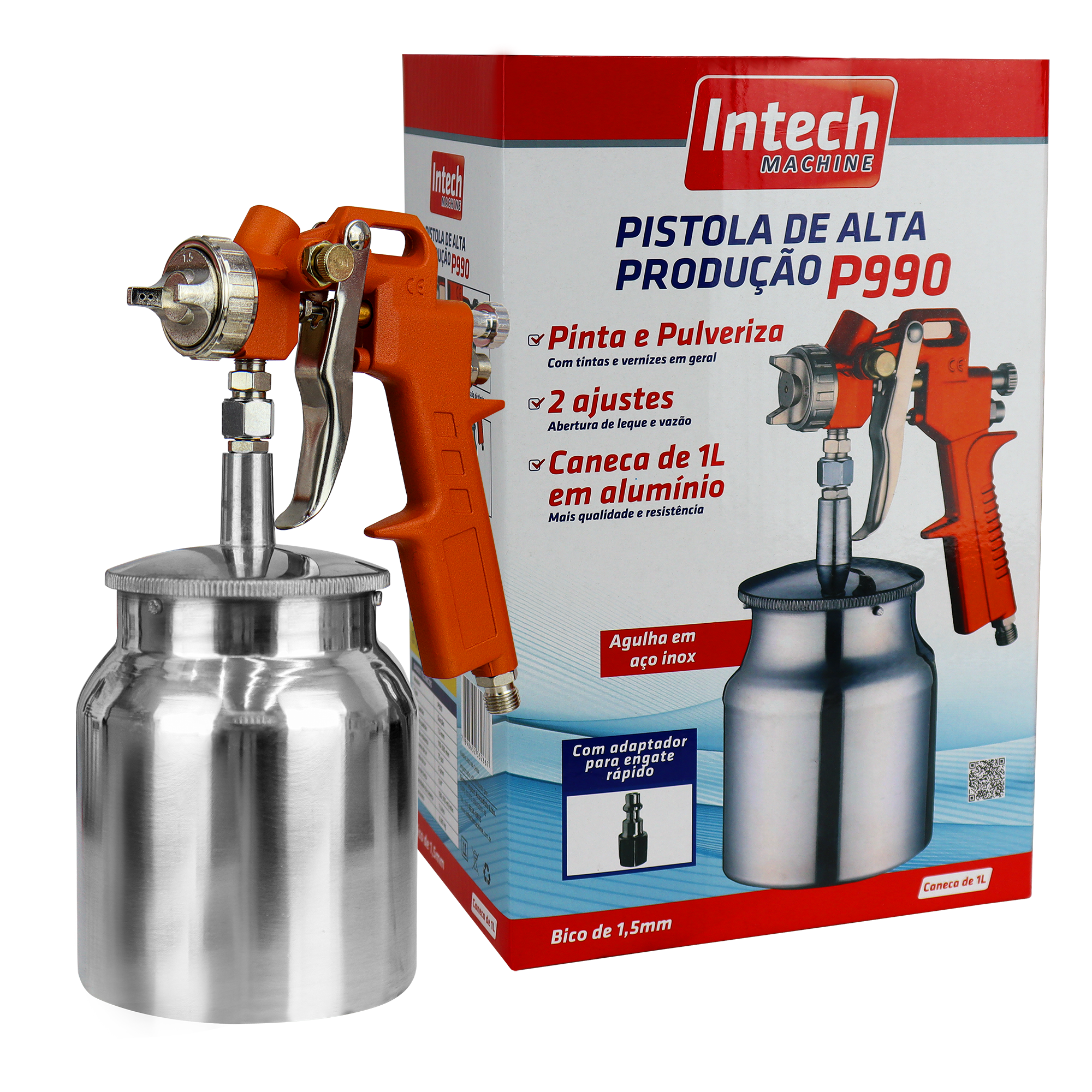 Pistola de alta produçãoP990 – INTECH MACHINE