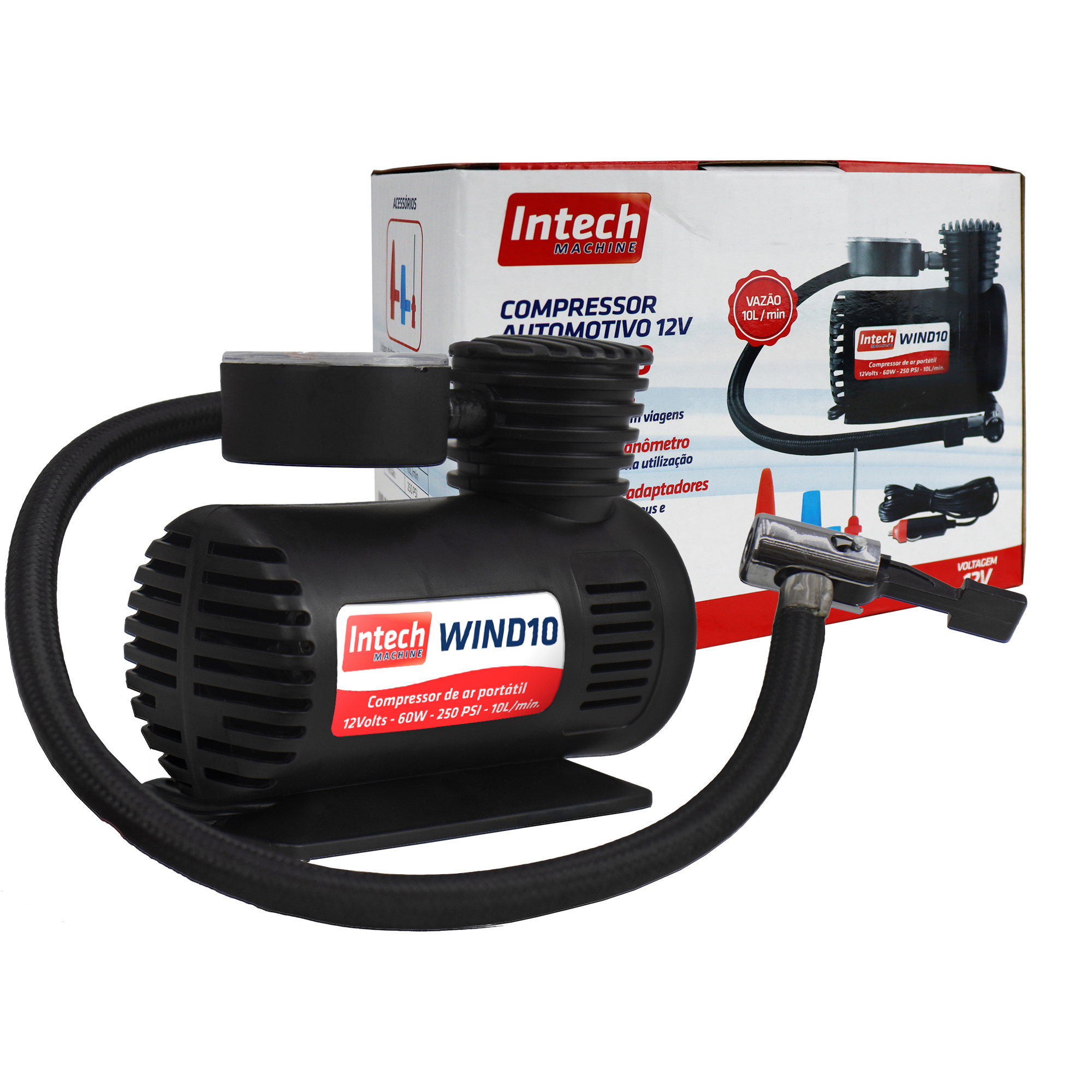 Compressor de ar 12V WIND10 – INTECH MACHINE