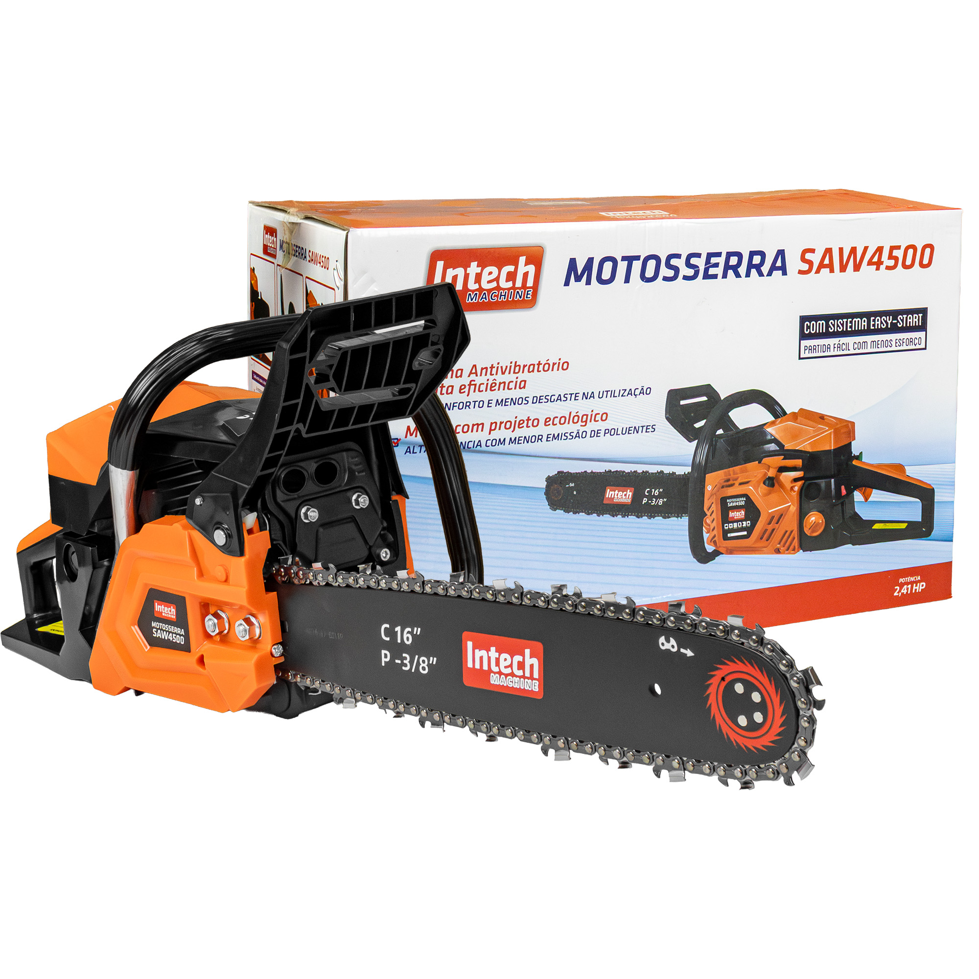 Motosserra a gasolina SAW4500 – INTECH MACHINE